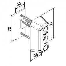 CY047D цилиндр ключ-заглушка Abloy