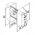 CY065D цилиндр ключ-ключ Abloy