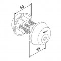 CY029C цилиндр ключ-ключ Abloy