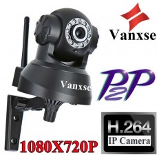 IP WiFi Wireles HD 1MP видеокамера