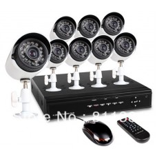 Комплект регистратор и 8 камер Security Systems CCTV